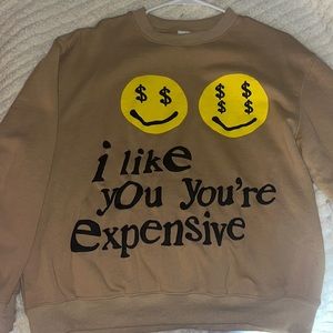 Cute over sized crew neck